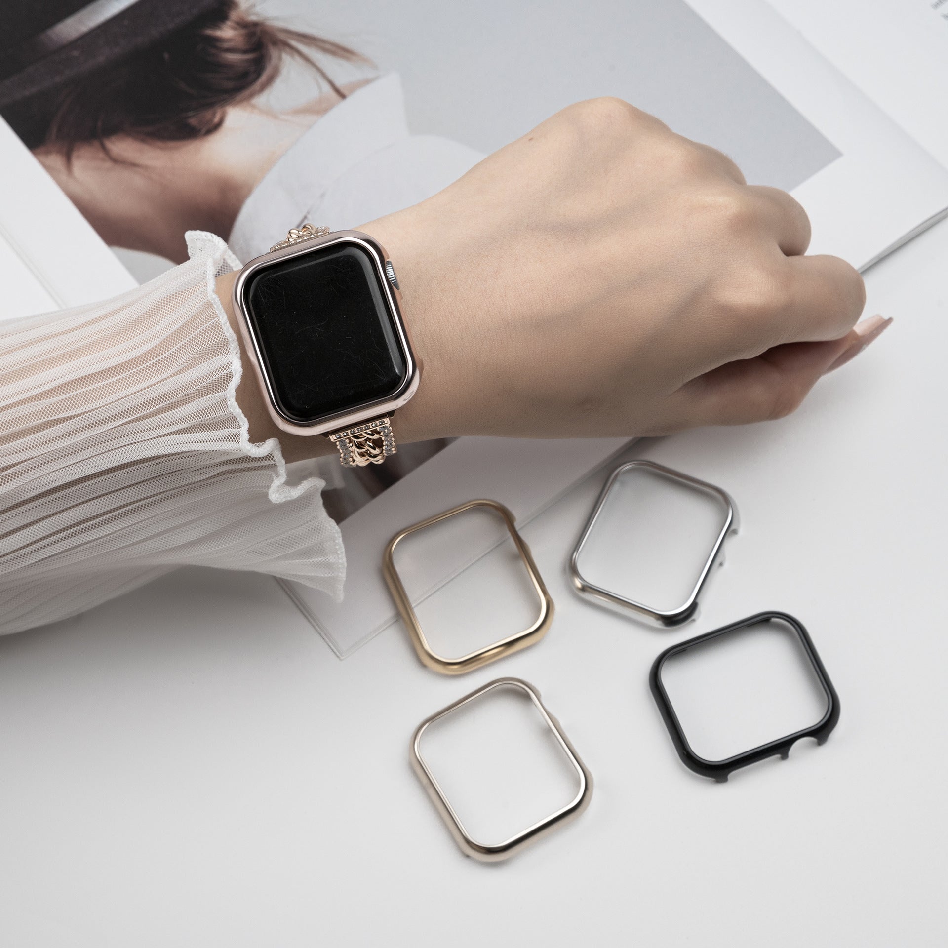 PallaBand aluminum alloy glossy frame watch case (iwatch) - ANI-TECH
