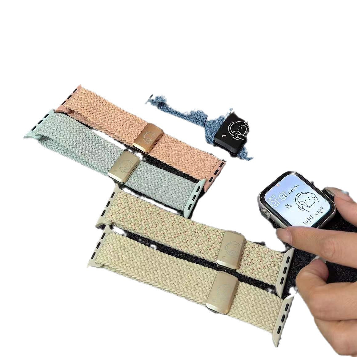 PallaBand's new nylon braided magnetic puppy strap (iwatch) - ANI-TECH
