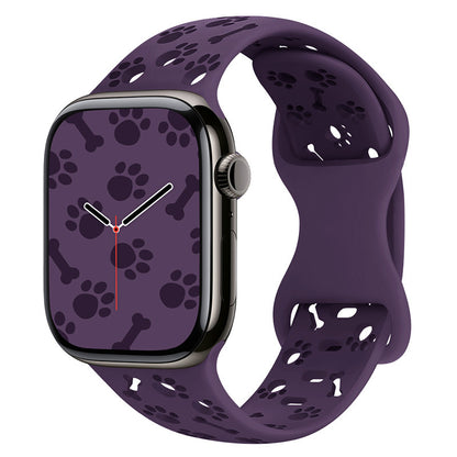PallaBand silicone spring and summer new dog paw hollow strap (iwatch) - ANI-TECH