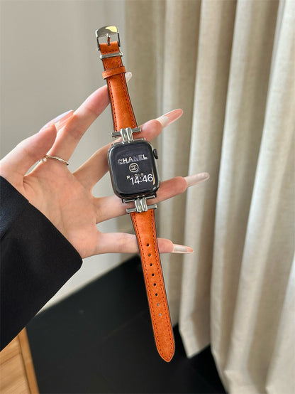 PallaBand Arc de Triomphe Vintage Leather Strap (iWatch) - ANI-TECH