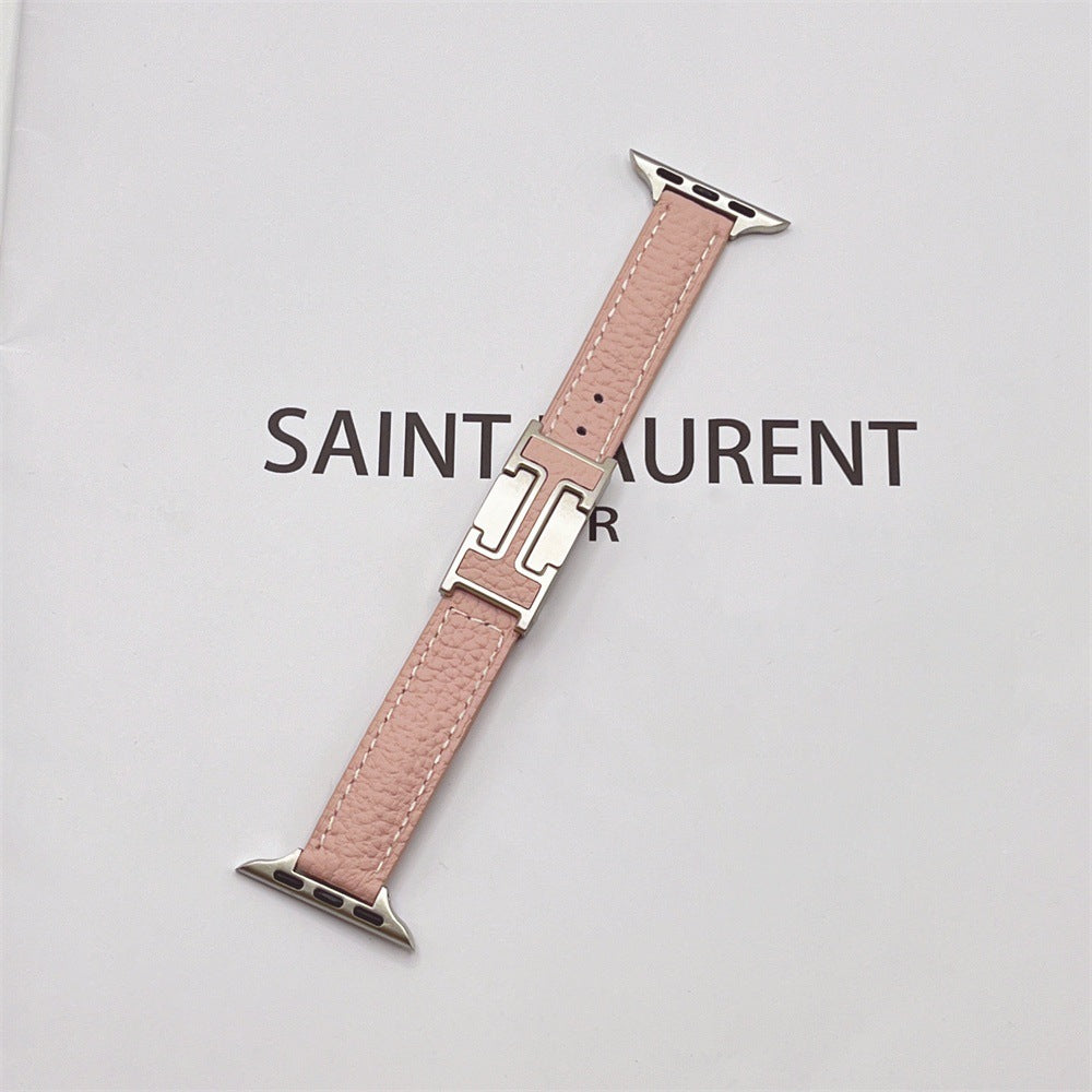 Pallaband ™️ Fine Edge Litchi H Magnetic Buckle Strap - ANI-TECH