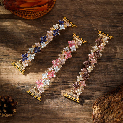 PallaBand Colorful Flower Stretch Strap (iWatch) - ANI-TECH
