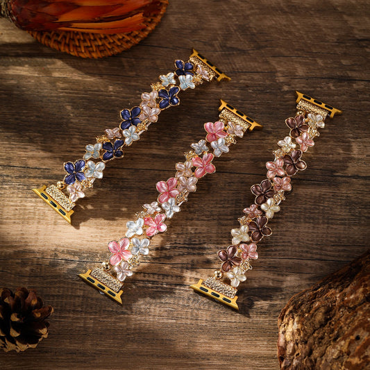 PallaBand Colorful Flower Stretch Strap (iWatch) - ANI-TECH