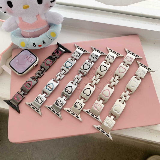 Pallaband™️ Love kt cat metal strap - ANI-TECH