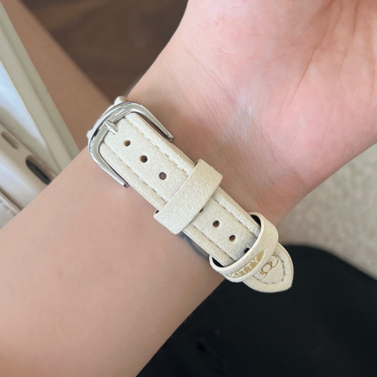 PallaBand Cute KT Cat Leather Strap (iWatch) - ANI-TECH