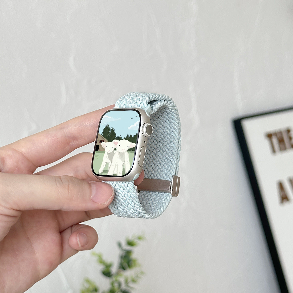 PallaBand Light Mint Series Braided Silicone (iWatch) - ANI-TECH