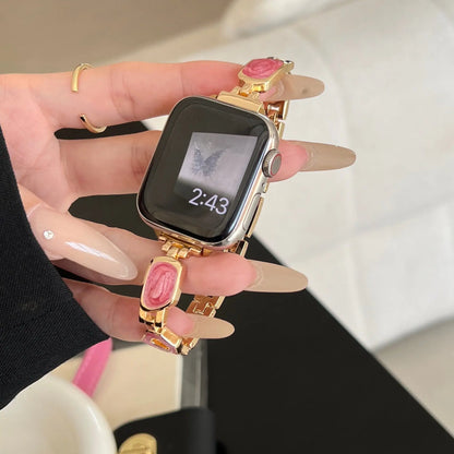PallaBand Fine Glitter Metal Epoxy Strap (iwatch) - ANI-TECH