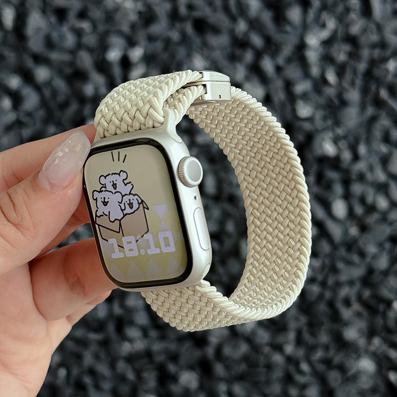 PallaBand Braided Magnetic Strap Ultra Apple Watch iwatch10 Stretch Nylon - ANI-TECH