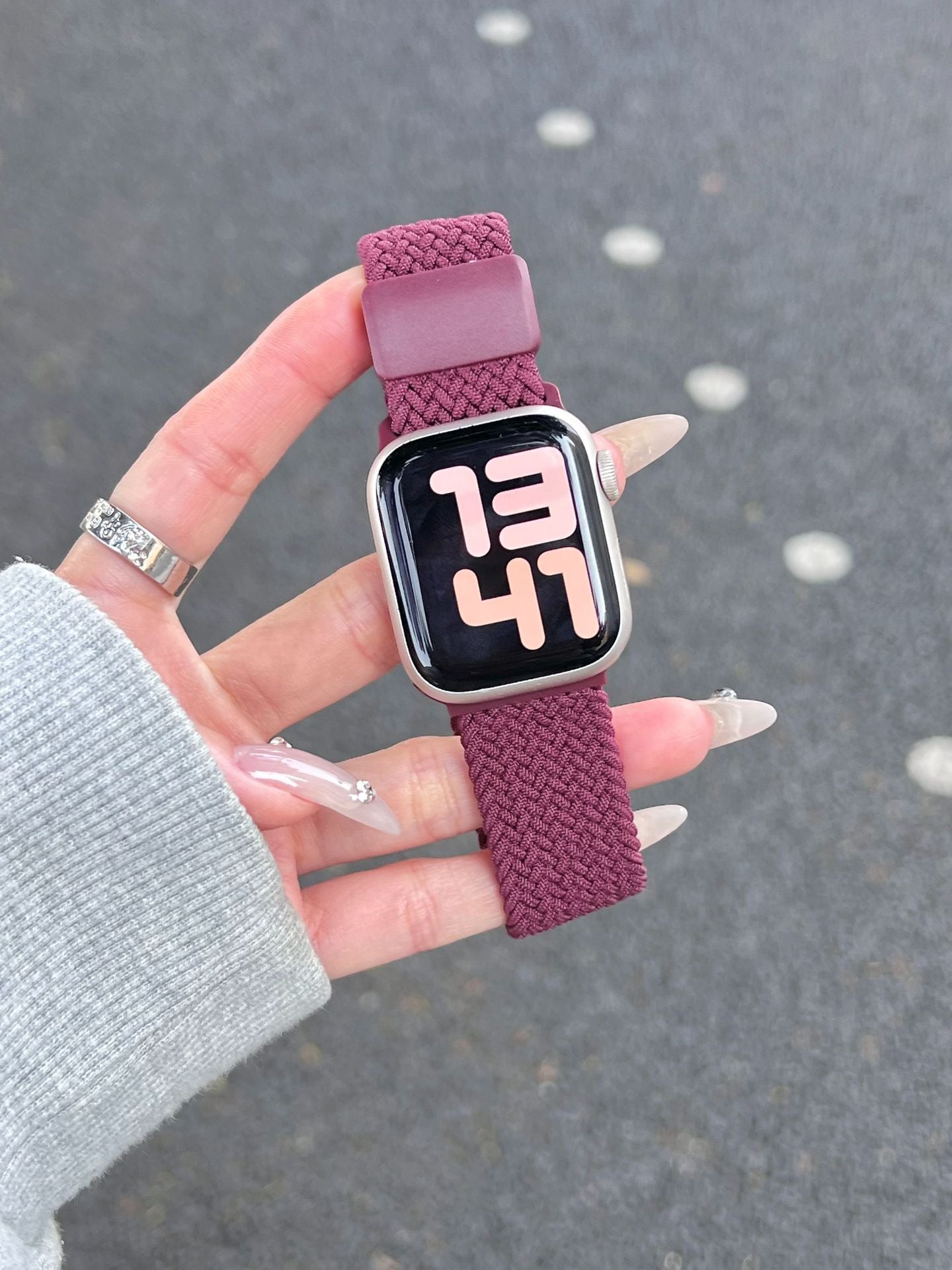 PallaBand Sports Nylon Braided Magnetic Buckle Strap (iWatch) - ANI-TECH