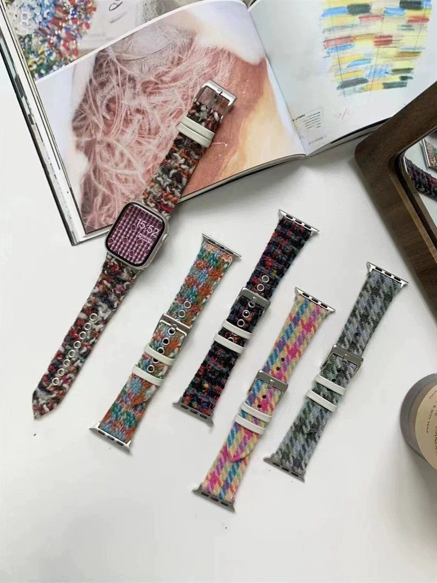 PallaBand Coarse Needle Plaid Strap (iwatch) - ANI-TECH
