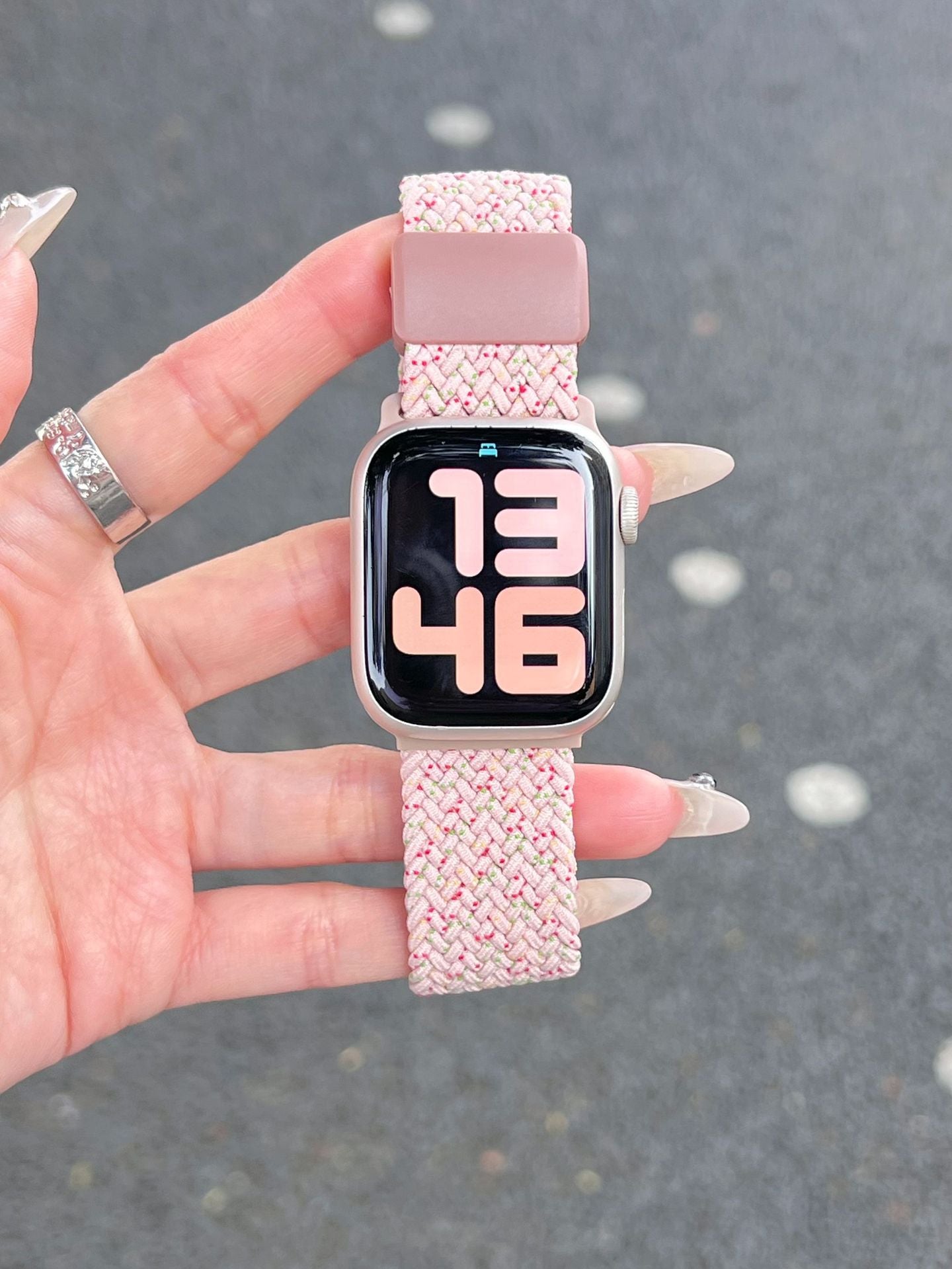 PallaBand Sports Nylon Braided Magnetic Buckle Strap (iWatch) - ANI-TECH