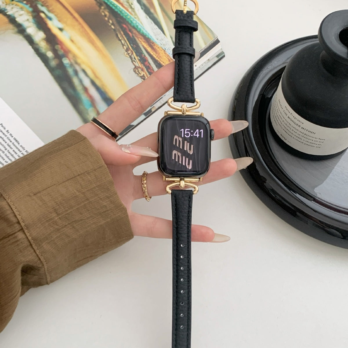 PallaBand niche Korean leather strap (iwatch) - ANI-TECH