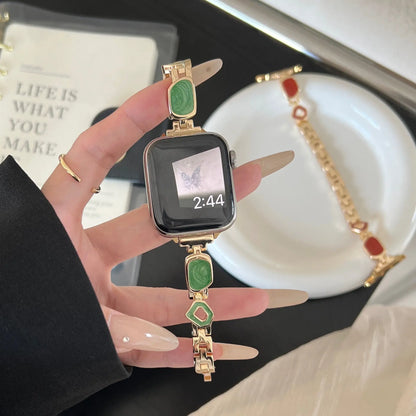 PallaBand Fine Glitter Metal Epoxy Strap (iwatch) - ANI-TECH