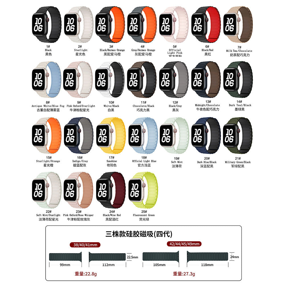 PallaBand Magnetic Sports Silicone Strap (iWatch) - ANI-TECH