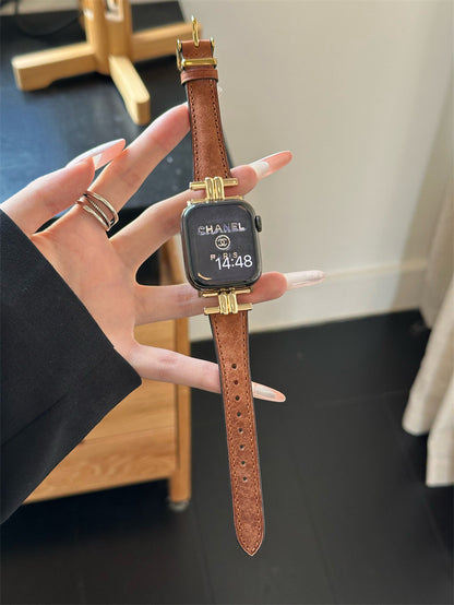 PallaBand Arc de Triomphe Vintage Leather Strap (iWatch) - ANI-TECH