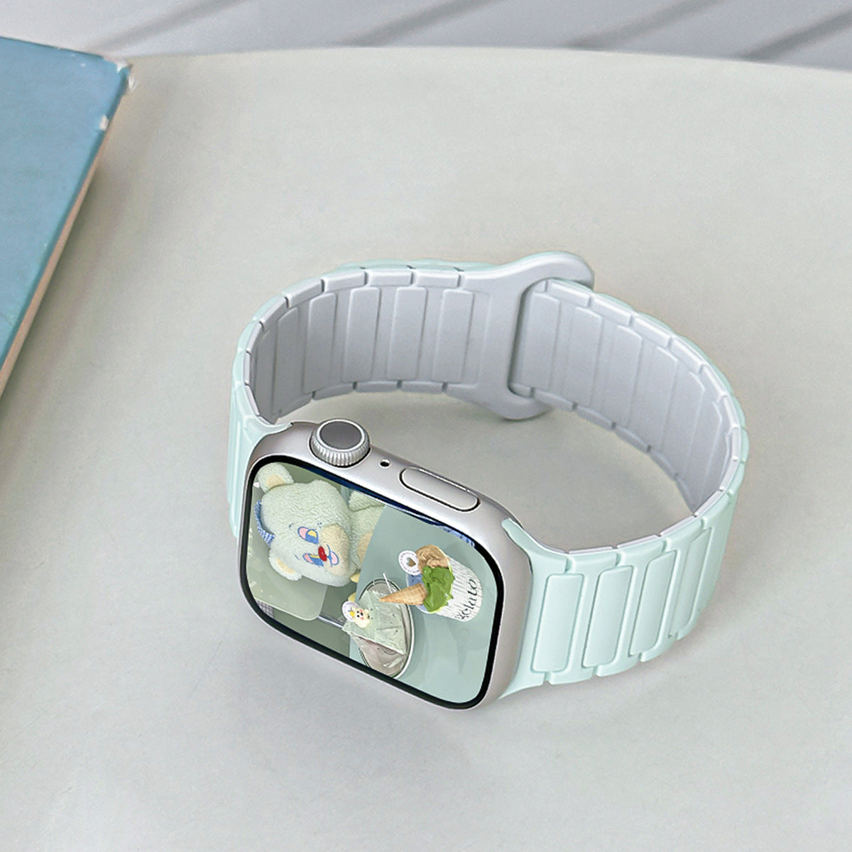 PallaBand Light Mint Series Braided Silicone (iWatch) - ANI-TECH