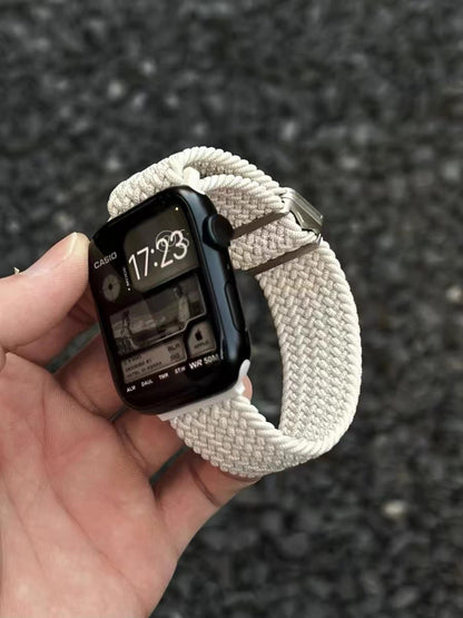 PallaBand Simple Textured Nylon Braided Magnetic Strap (iWatch) - ANI-TECH