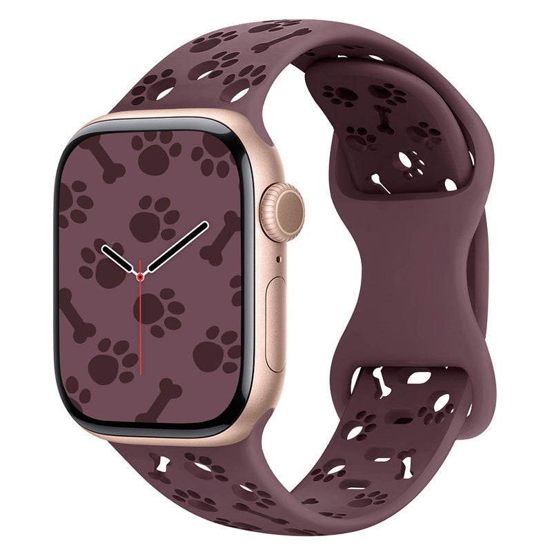 PallaBand silicone spring and summer new dog paw hollow strap (iwatch) - ANI-TECH
