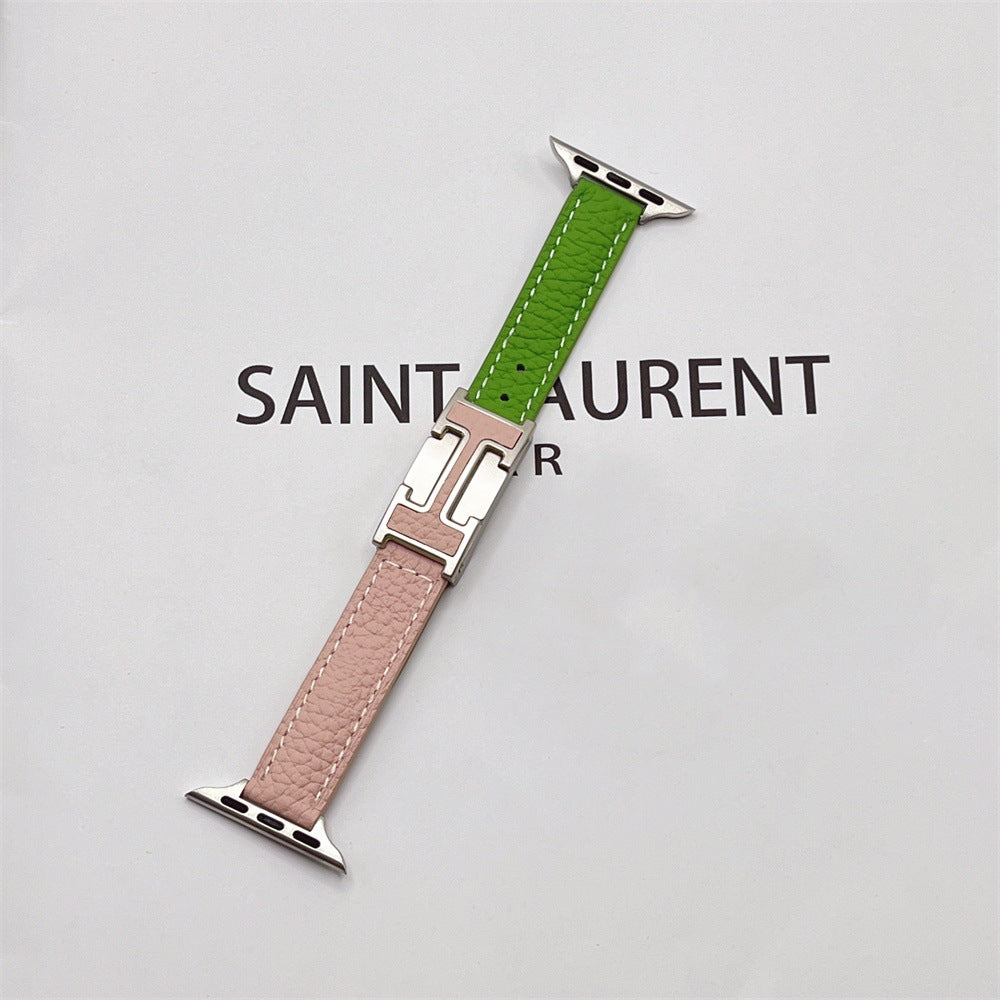 Pallaband ™️ Fine Edge Litchi H Magnetic Buckle Strap - ANI-TECH