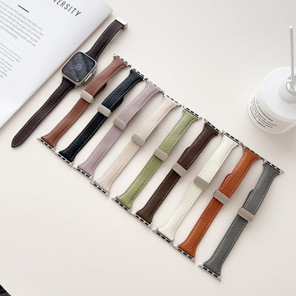 Soft Litchi Grain Magnetic Buckle Strap - ANI-TECH