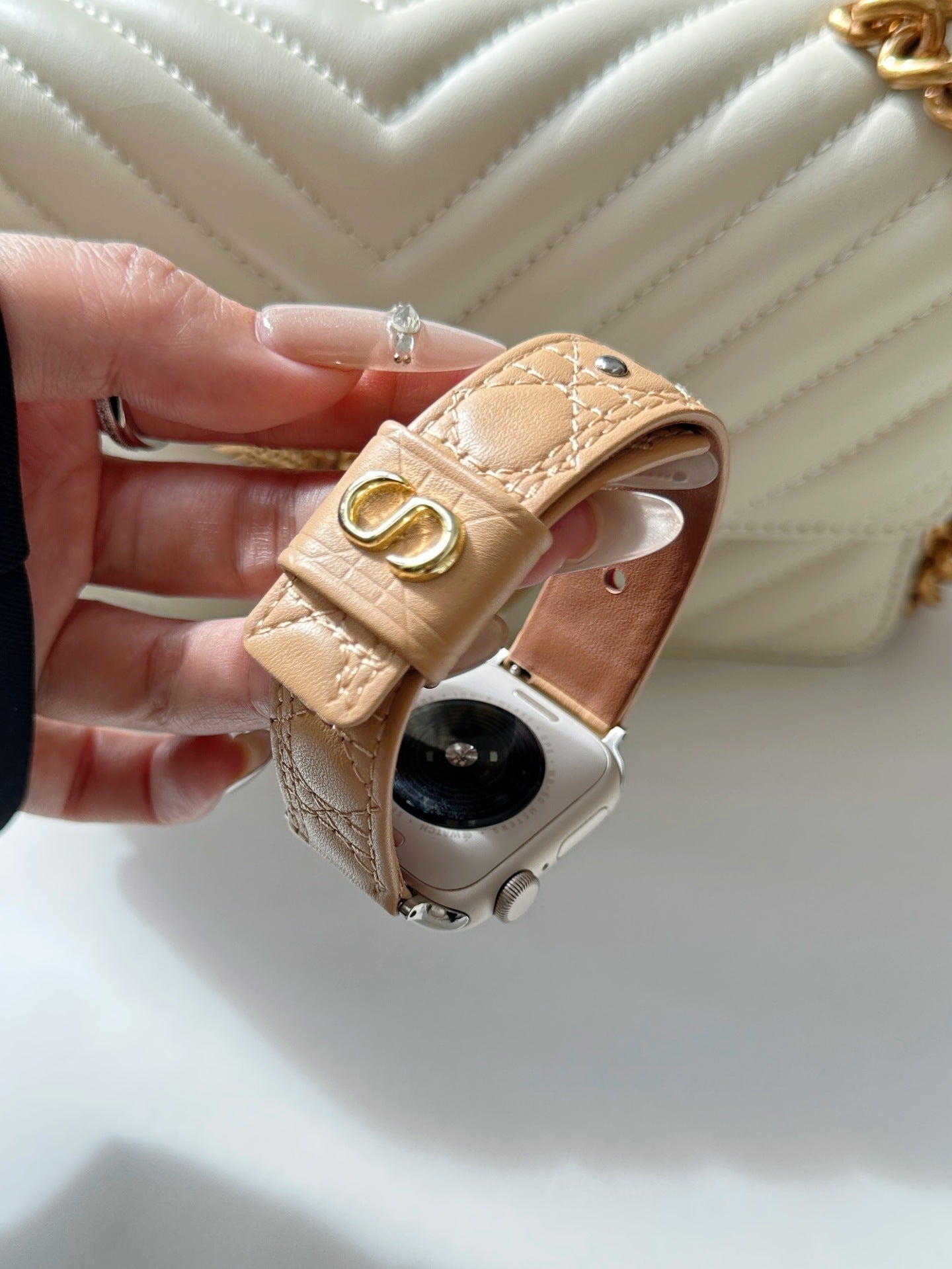 PallaBand Staple Leather Strap (iWatch) - ANI-TECH