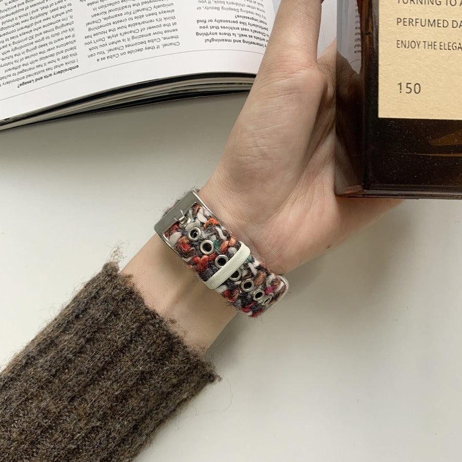 PallaBand Coarse Needle Plaid Strap (iwatch) - ANI-TECH