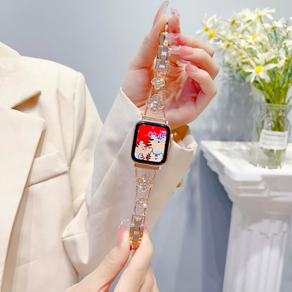 PallaBand Diamond Clover Metal Bracelet (iwatch) - ANI-TECH