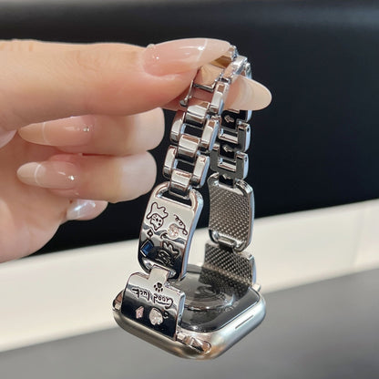 PallaBand Cute Cute Kitten Metal Strap (For iWatch) - ANI-TECH