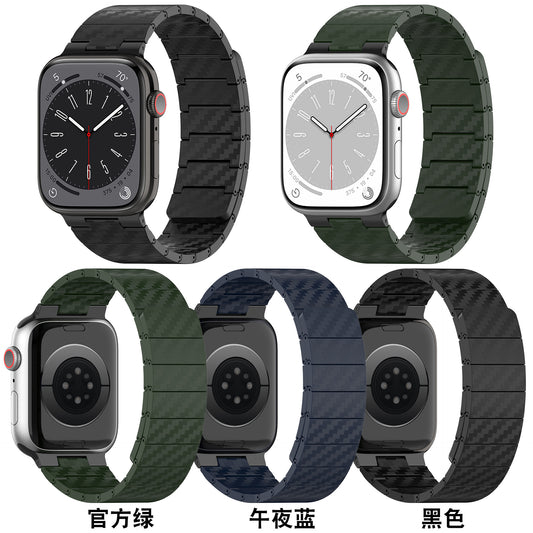 PallaBand Carbon Fiber Magnetic Apple Strap (For iWatch) - ANI-TECH