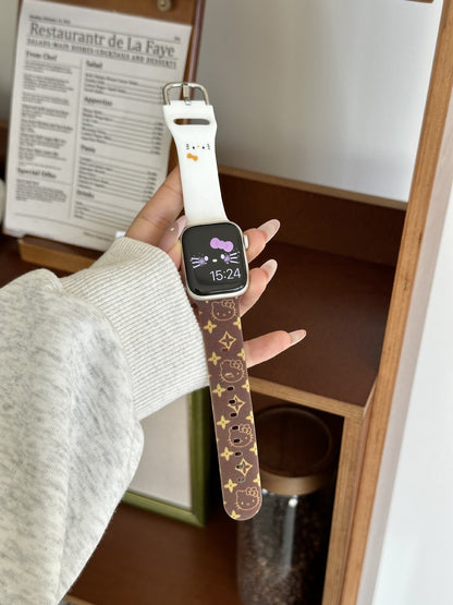 PallaBand Silicone Cute KT Cat Strap (iWatch) - ANI-TECH