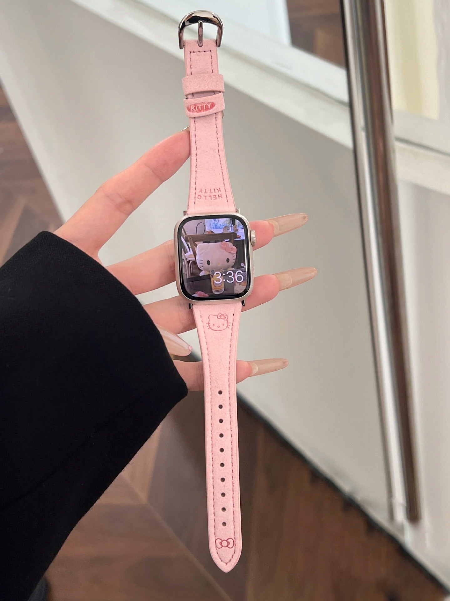 PallaBand Cute KT Cat Leather Strap (iWatch) - ANI-TECH