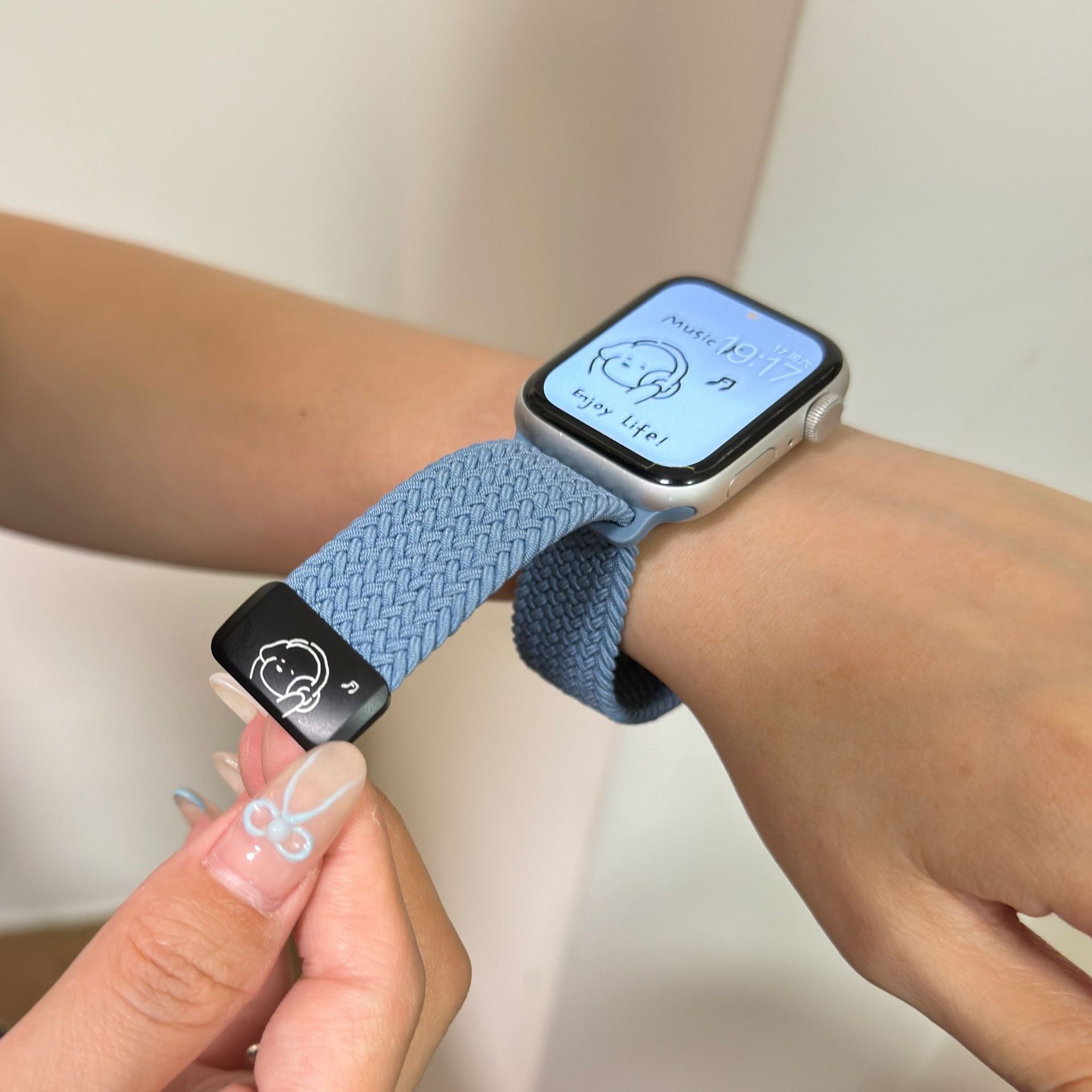PallaBand's new nylon braided magnetic puppy strap (iwatch) - ANI-TECH