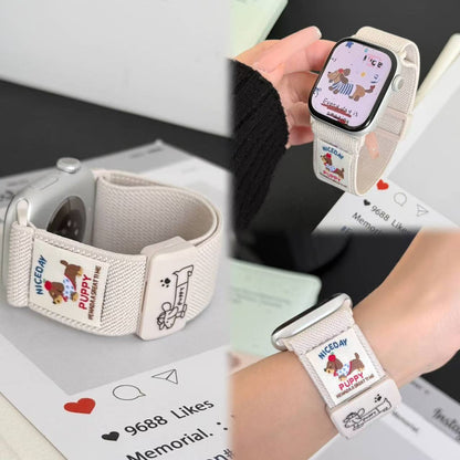 PallaBand Sausage Graffiti Nylon Magnetic Strap (iWatch) - ANI-TECH