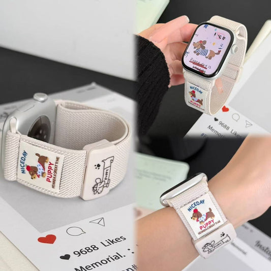 PallaBand Sausage Graffiti Nylon Magnetic Strap (iWatch) - ANI-TECH