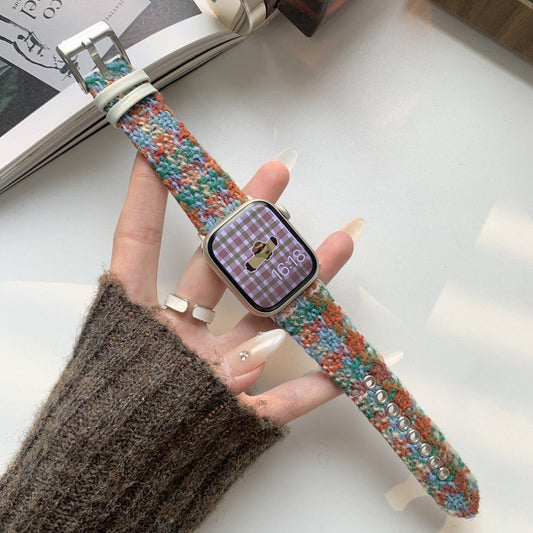 PallaBand Coarse Needle Plaid Strap (iwatch) - ANI-TECH