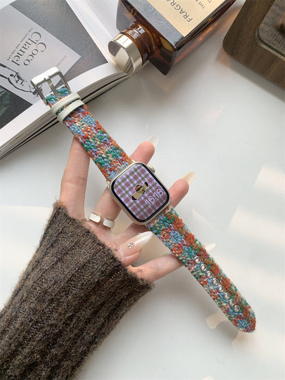 PallaBand Coarse Needle Plaid Strap (iwatch) - ANI-TECH