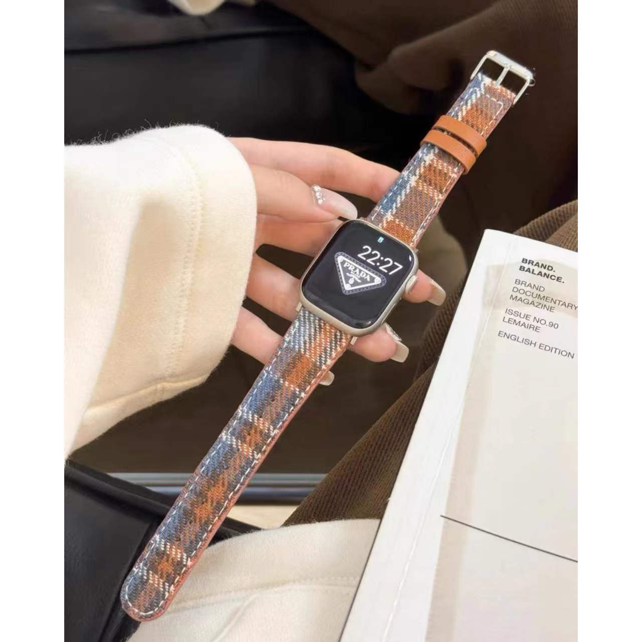 PallaBand Fashion Autumn and Winter Plaid Strap (iWatch) - ANI-TECH