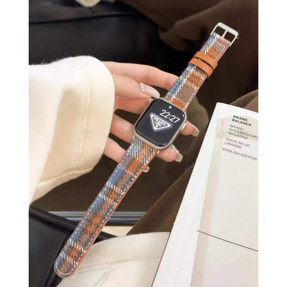 PallaBand Fashion Autumn and Winter Plaid Strap (iWatch) - ANI-TECH