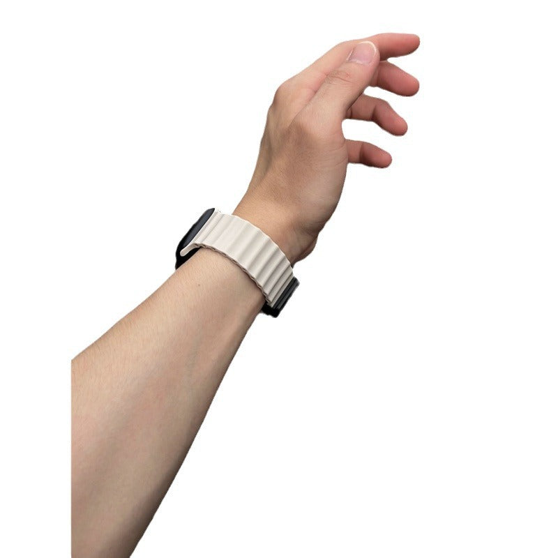 PallaBand Marine Breathable Silicone Magnetic Strap (For iWatch) - ANI-TECH