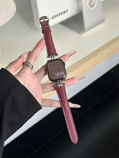 PallaBand Arc de Triomphe Vintage Leather Strap (iWatch) - ANI-TECH