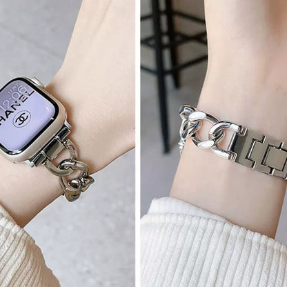 PallaBand™️ Style Metal Chain Watch Strap (iwatch) - ANI-TECH