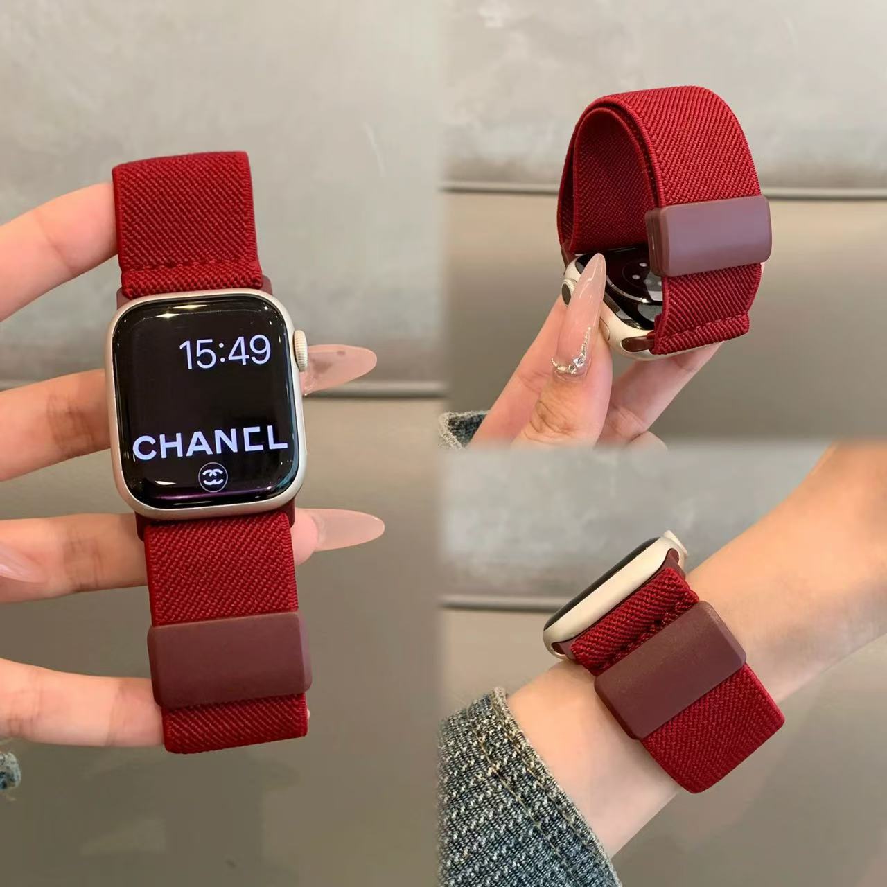 PallaBand Nylon Braided Magnetic Buckle Strap (iWatch) - ANI-TECH
