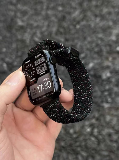 PallaBand Simple Textured Nylon Braided Magnetic Strap (iWatch) - ANI-TECH