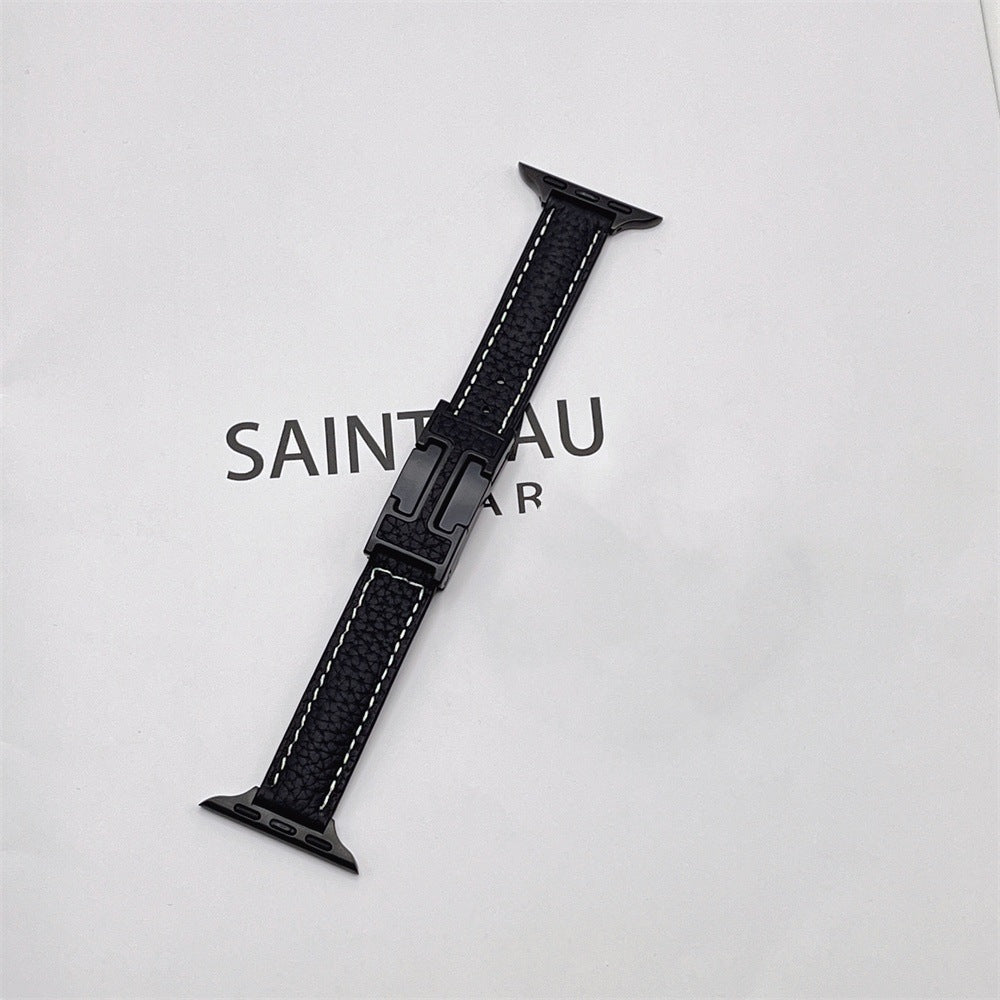 Pallaband ™️ Fine Edge Litchi H Magnetic Buckle Strap - ANI-TECH