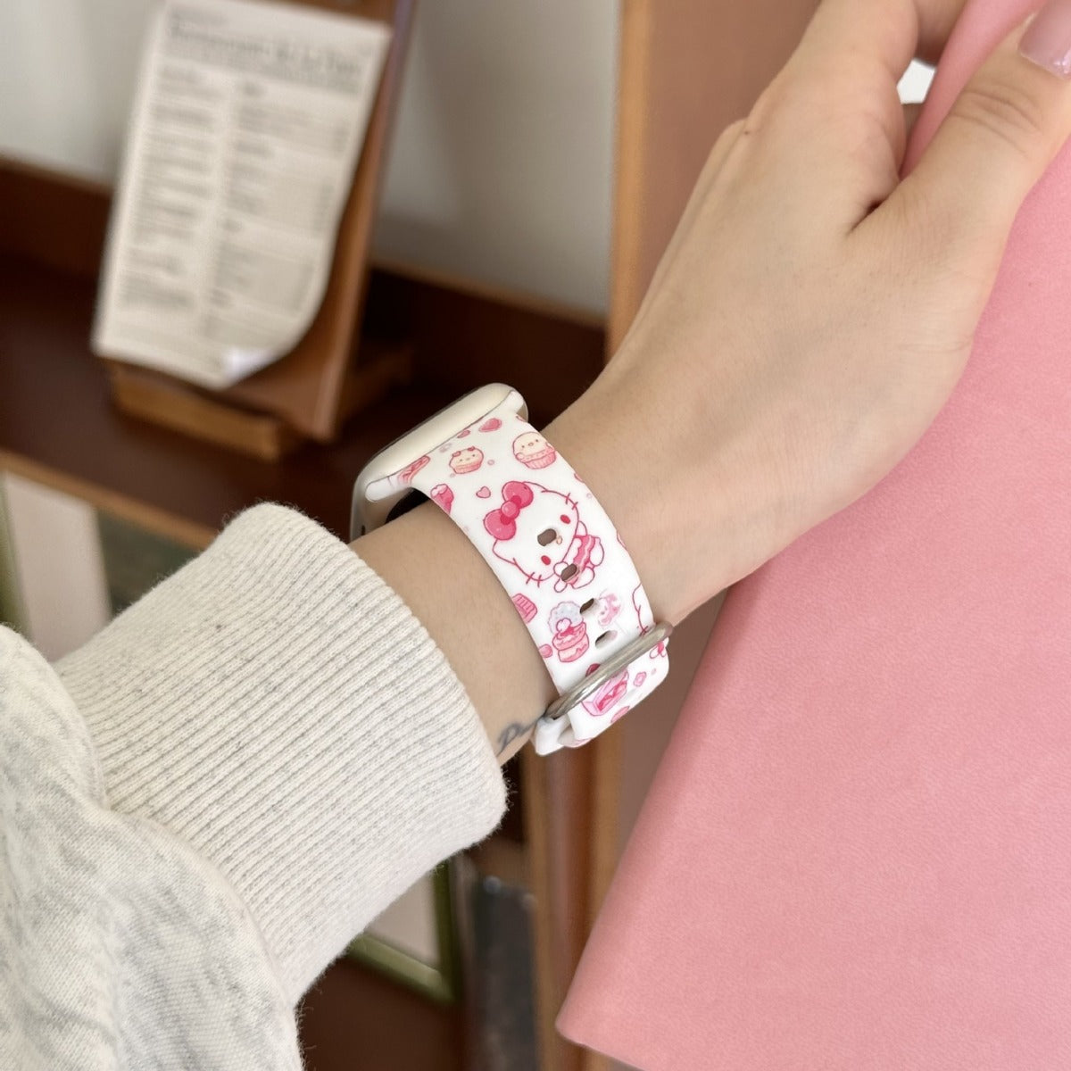 PallaBand Silicone Cute KT Cat Strap (iWatch) - ANI-TECH