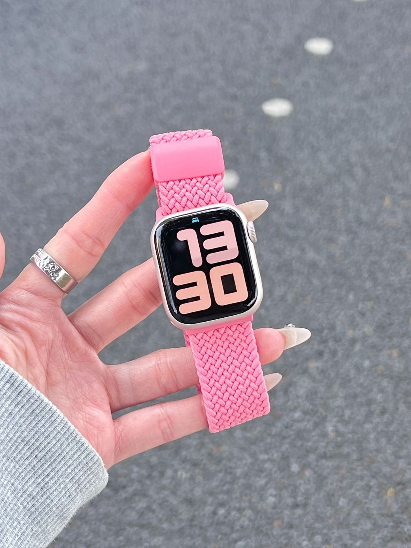 PallaBand Sports Nylon Braided Magnetic Buckle Strap (iWatch) - ANI-TECH