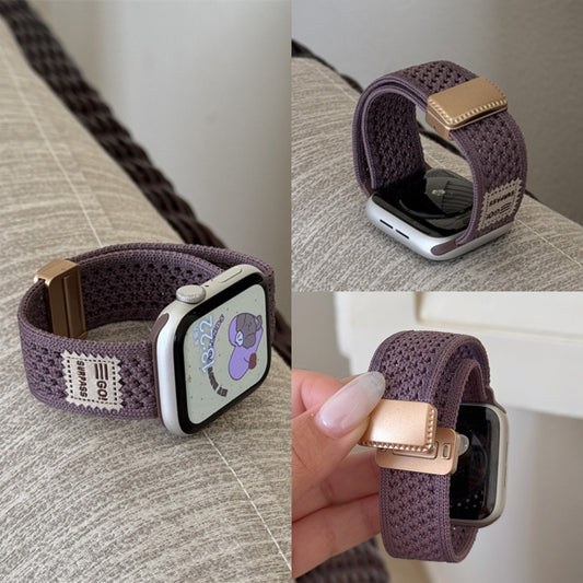 PallaBand Breathable Knitted Sports Label Magnetic Buckle Strap (iWatch) - ANI-TECH