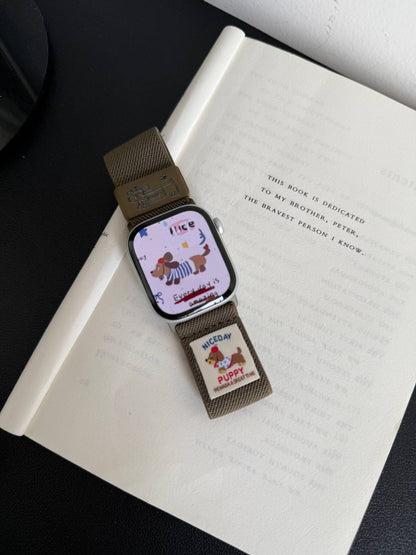 PallaBand Sausage Graffiti Nylon Magnetic Strap (iWatch) - ANI-TECH