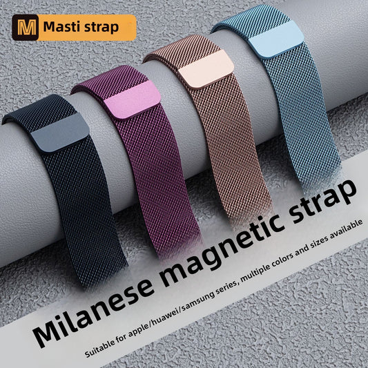 Pallaband ™️ Milanese iwatch1-9th Generation SE Stainless Steel Magnetic Buckle Strap - ANI-TECH
