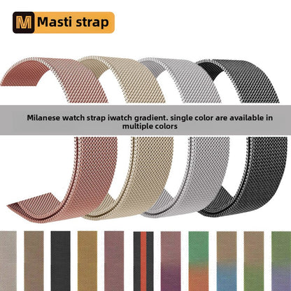 Pallaband ™️ Milanese iwatch1-9th Generation SE Stainless Steel Magnetic Buckle Strap - ANI-TECH